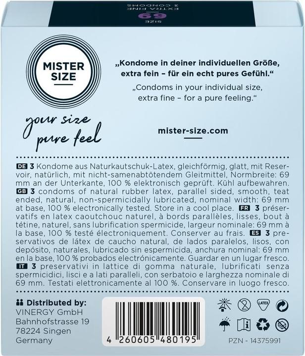 Produktbild Mister Size 69 (10 Stk.)
