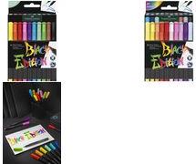 Actual product image Faber-Castell Brush Pen Black Edition (Multicoloured, 20 x)