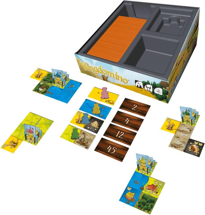Image du produit Blue Orange Kingdomino (Allemand, Français, Anglais)