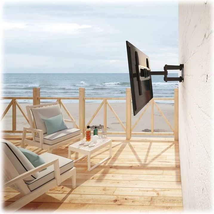 Produktbild Eaton Outdoor Full-Motion TV Wall Mount with Fully Articulating Arm for 93,98cm 37Zoll to (Wand, 80", 50 kg)