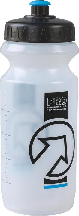 Actual product image PRO Drinking Bottle Transparent 600ml Plastic, Filling Scale (0.60 l)