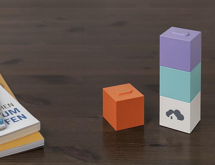Actual product image homee Z-Wave Cube
