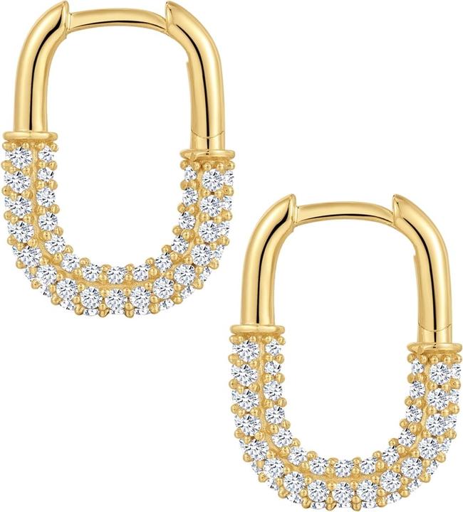 Image du produit Glanzstücke München Créoles pour femmes - 36508 (Argent Sterling)
