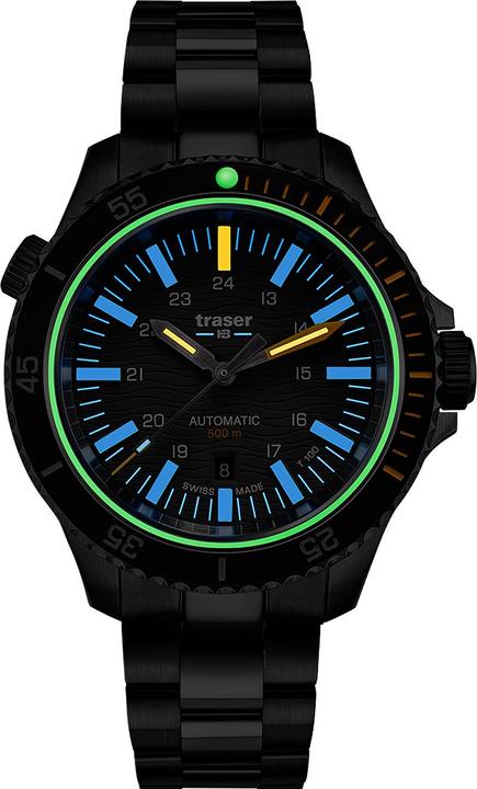 Produktbild Traser H3 110329 P67 Diver Automatik T100 Grey Special Set 46mm 50ATM (46 mm)