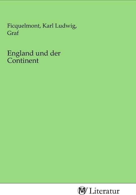 Produktbild MV-Literatur England und der Continent (2020)
