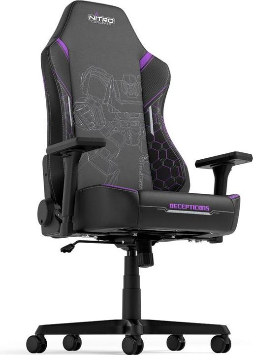 Image du produit Nitro Concepts Chaise de jeu X1000 - Transformers Decepticons Edition
