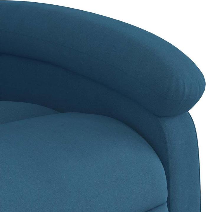 Actual product image VidaXL Massage chair with stand-up aid electric velvet