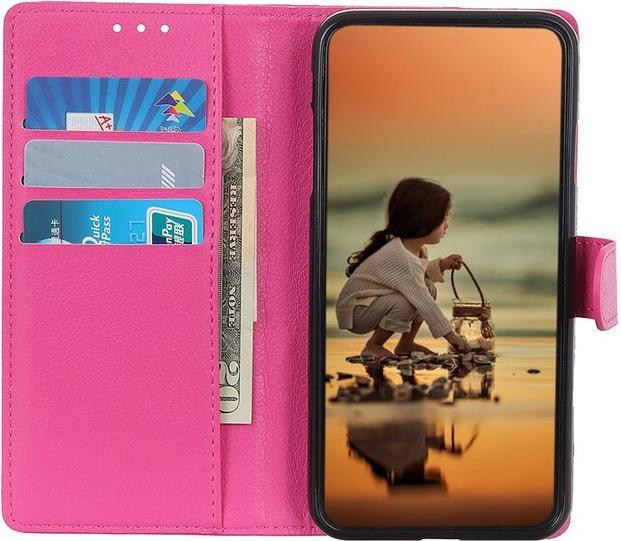 Actual product image MU Classic Litchi Leather Bookcover Series (OnePlus 8T)