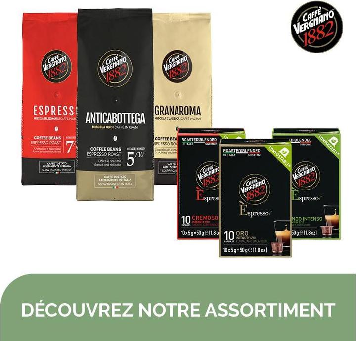 Produktbild Caffè Vergnano Espresso Lungo (10 x Port.)