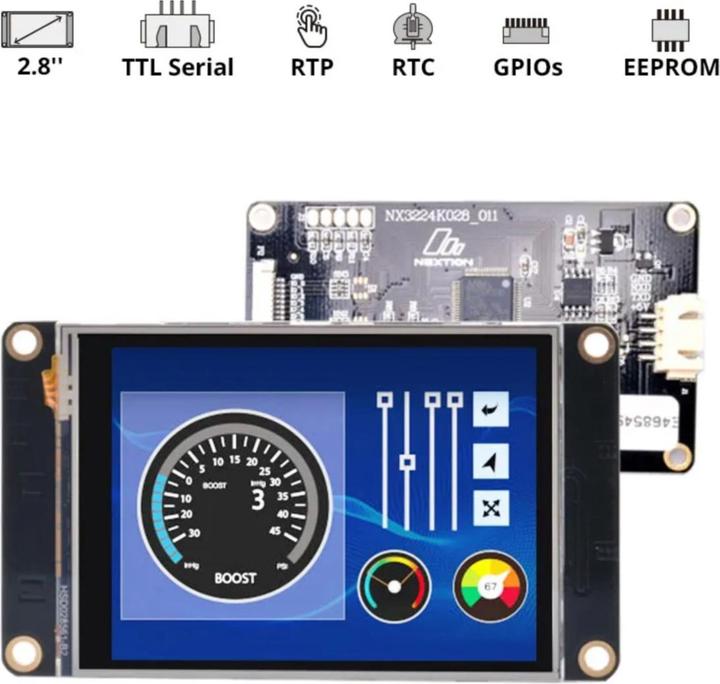 Produktbild Sonoff Nextion Enhanced 2.8 Zoll 320x240 TFT Touch Display