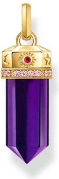 Immagine prodotto Thomas Sabo Ciondolo con finta ametista sfaccettata placcato oro (Argento 925)