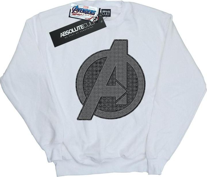 Avengers Endgame Iconic Logo Baumwolle Sweatshirt