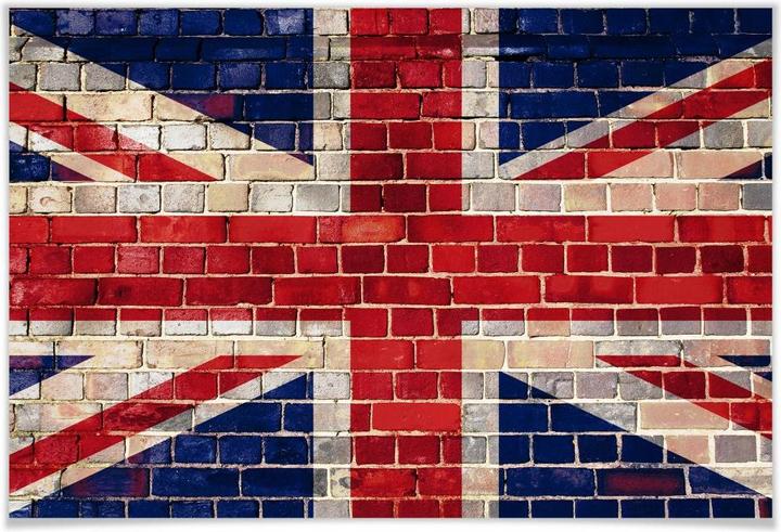 Image du produit Trenddeko Mur de l'Union Jack (60 x 40 cm)