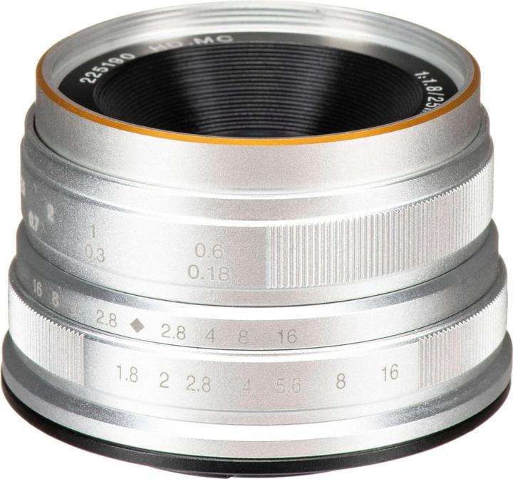 Immagine prodotto 7artisans 25mm f/1.8-16 (Micro Four Thirds, APS-C / DX)