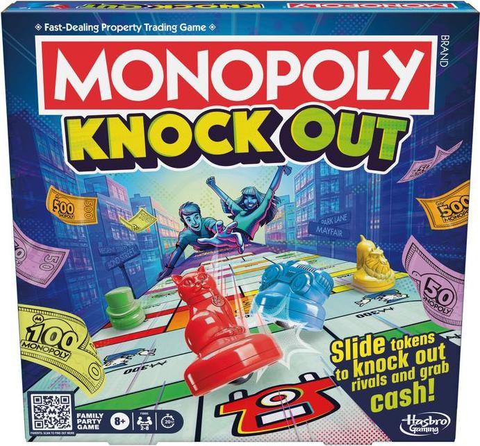 Produktbild Monopoly Knockout Family Party Board Game - Amazon Exclusive (Estnisch, Lettisch)