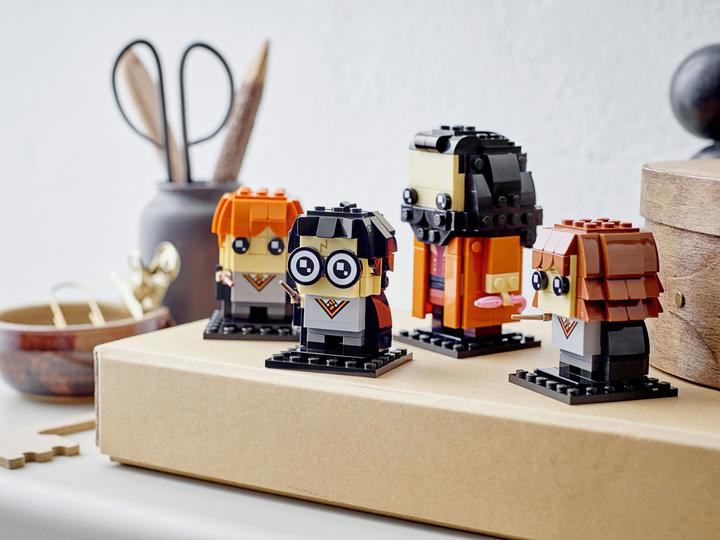 Produktbild LEGO Harry, Hermine, Ron & Hagrid (40495, LEGO Brickheadz, LEGO Seltene Sets)
