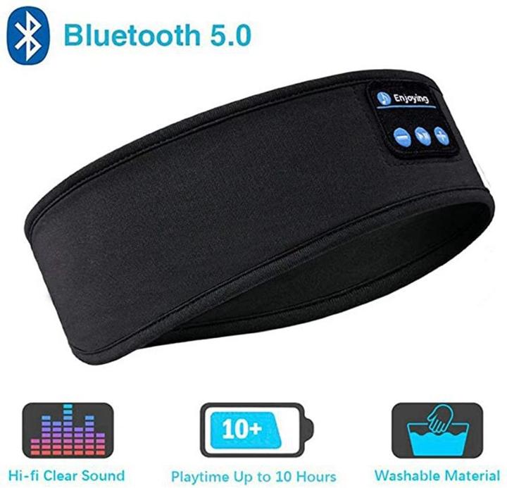 Immagine prodotto PhoneLook Fascia per maschera del sonno Bluetooth con altoparlanti musicali integrati
