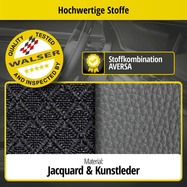 Image du produit Walser Housse de siège pour Dacia Duster (HS) 04/2010-01/2018, 1 housse de banquette arrière