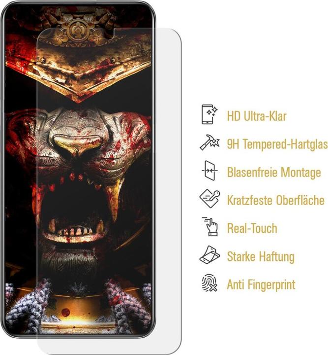 Produktbild Protectorking 3x Panzerfolie Anti-Shock HD Klar (3 Stück, Honor 50 SE)