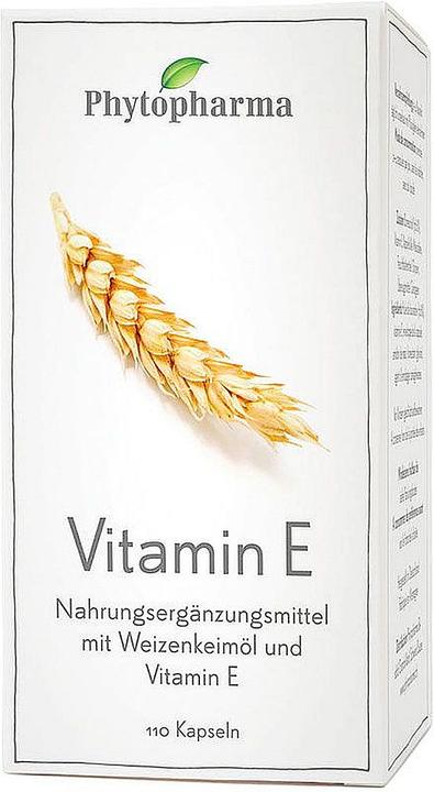 Immagine prodotto Phytopharma Vitamina E (110 Pezzo/i, Pillole, 100 g)