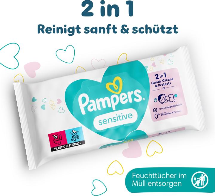 Actual product image Pampers Sensitive (1200 Piece)