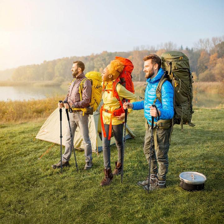 Produktbild Juskys Nordic Walking Stöcke (65 -135 cm)