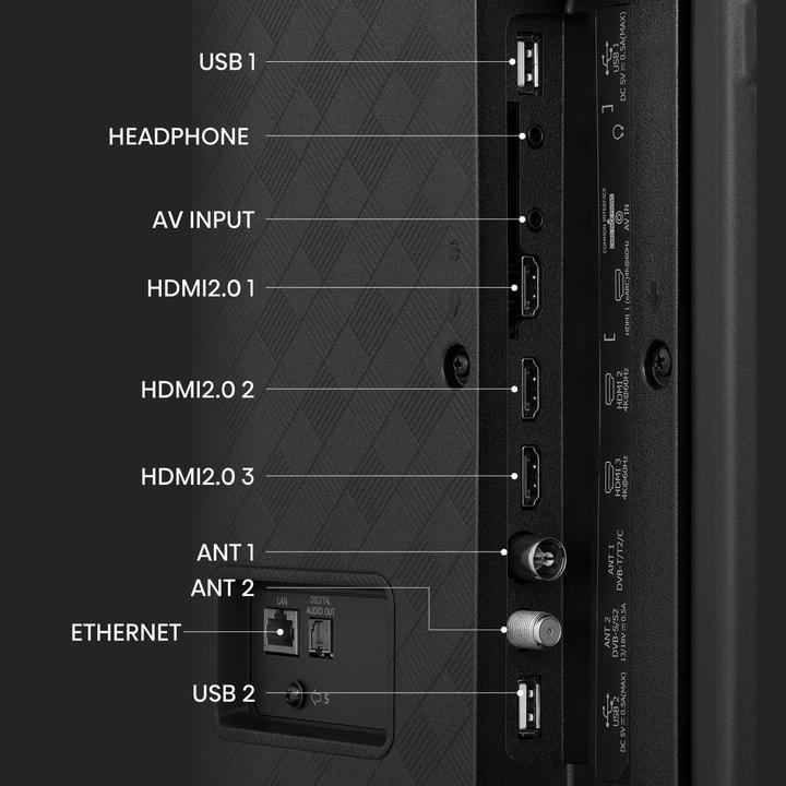 Actual product image Hisense 70A6K (70", LED, LCD, 4K, 2023)