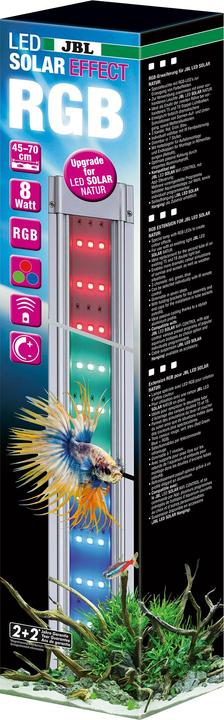 Produktbild JBL Aquaristik und Terraristik Leuchtmittel JBL LED Solar Effect RGB 8 W, 438 mm (LED, 8 W)