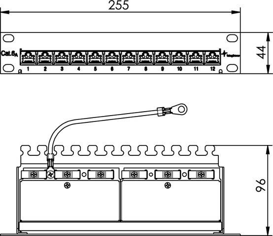 Produktbild Telegärtner Patch Panel