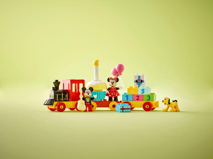 Image du produit LEGO Le train d'anniversaire de Micky et Minnie (10941)