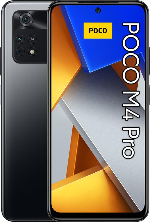 Produktbild Xiaomi Poco M4 Pro (256 GB, Power Black, 6.43", Dual SIM, 64 Mpx, 4G)