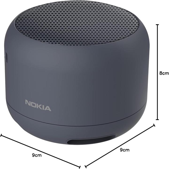 Immagine prodotto Nokia Altoparlante wireless2 portatile blu (22 h, Porta USB)