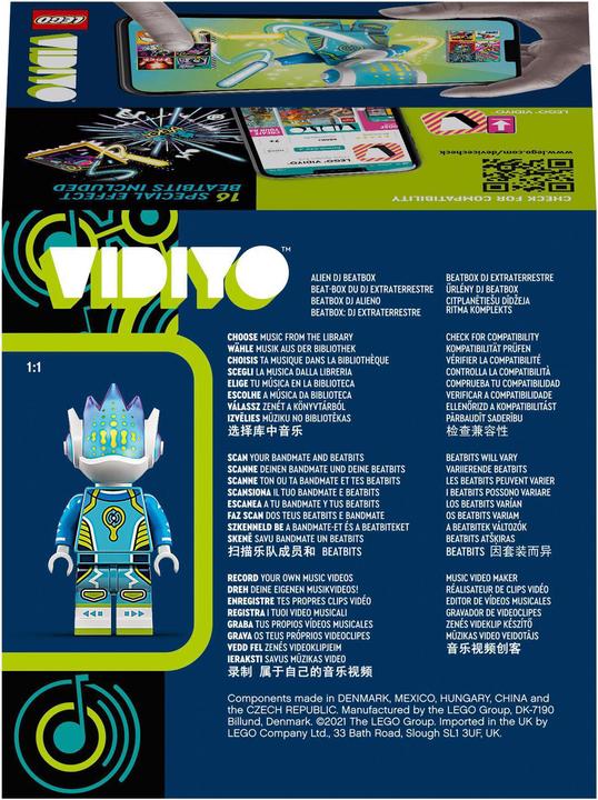 Immagine prodotto LEGO Alien DJ BeatBox (43104, LEGO Vidiyo)