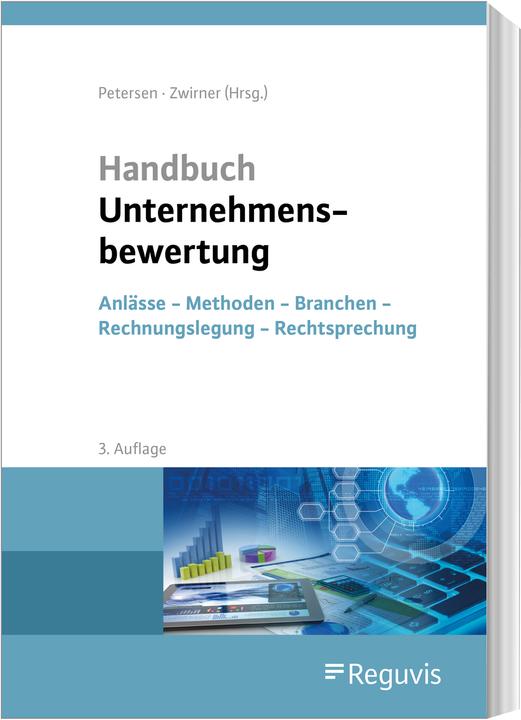 Actual product image Handbuch Unternehmensbewertung (German, Charles Petersen, Matthias Mueller, Christian Twister, Corinna Boecker, Gregor Zimny, 2022)
