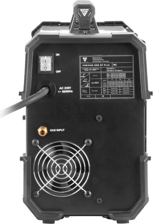 Produktbild Stahlwerk Schweissgerät MIG MAG 200 ST PLUS Schutzgas-Schweissgerät IGBT mit 200 A