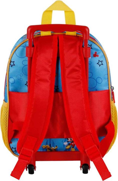 Produktbild Karactermania Mickey Mouse Pal-Small 3D Backpack with Wheels, Blue, 26 x 34 cm, Capacity 12.5 L (12.50 l)