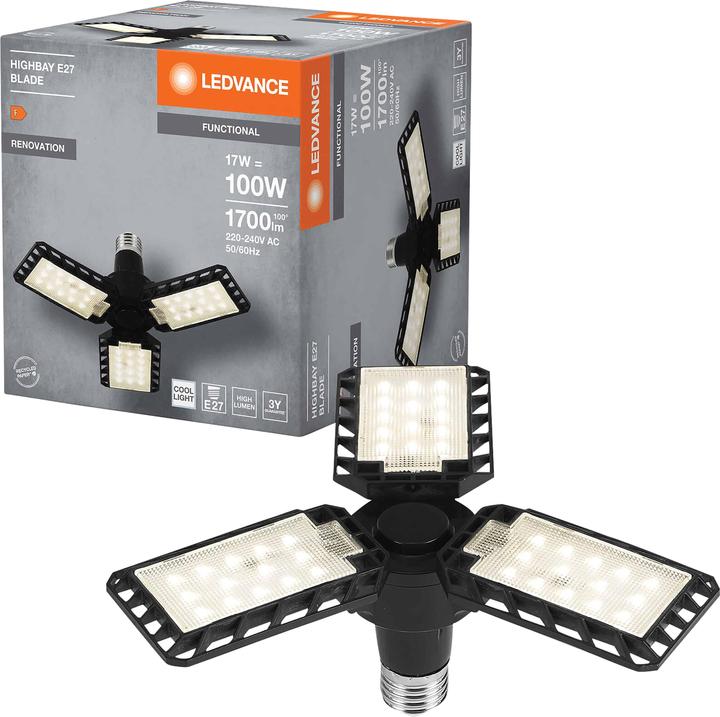 Image du produit Osram OSRLED E27 17W 1.500lm 4.000K (E27, 17 W, 1700 lm, 1 x, F)
