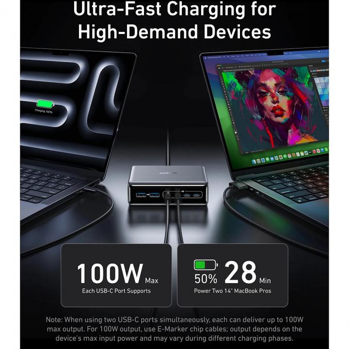 Actual product image Anker Prime GaN Charger (200 W)