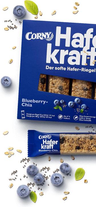 Produktbild Corny CY Haferkraft Blueberry-Chia SCH (170 g)