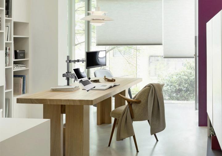 Actual product image SpeaKa Professional table mount for monitor and notebook (Table, 32")