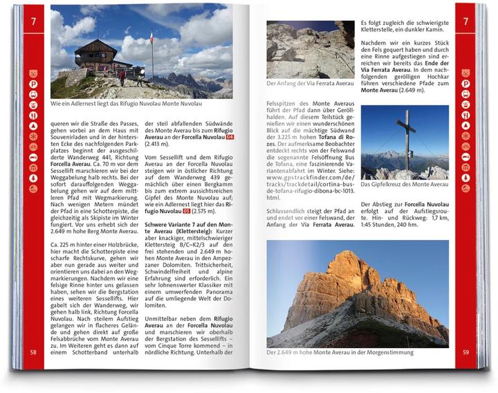 Actual product image Wanderführer Dolomiten Höhenweg 1 bis 3 (German, Michael Will, 2021)