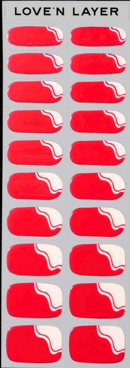 Produktbild Love'n Layer - French Swirl Lady Red (Lady Red, Farblack)