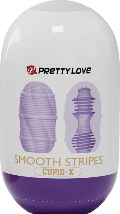 Actual product image Lovetoy PRETTY LOVE- Smooth Stripes Cupid-X