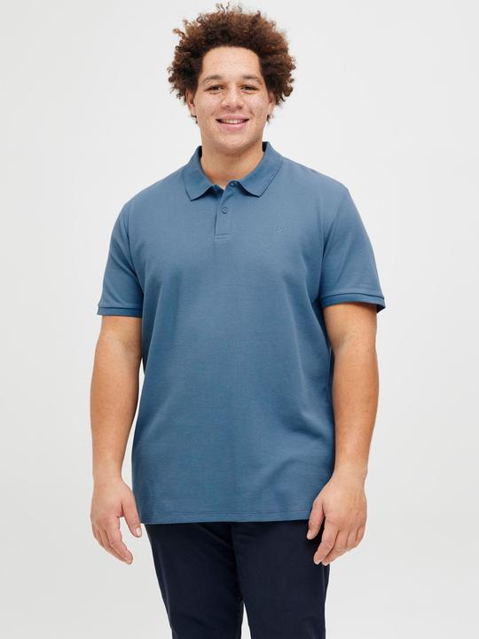 Actual product image Jack & Jones Plus Size Logo Poloshirt Poloshirt (7XL)