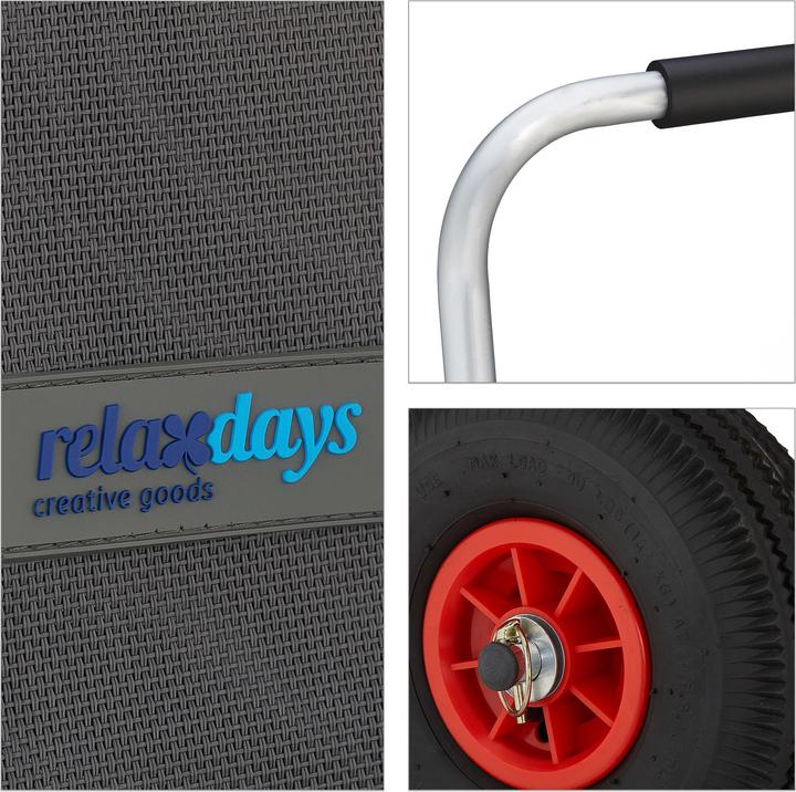 Produktbild Relaxdays Strandwagen (50 kg)
