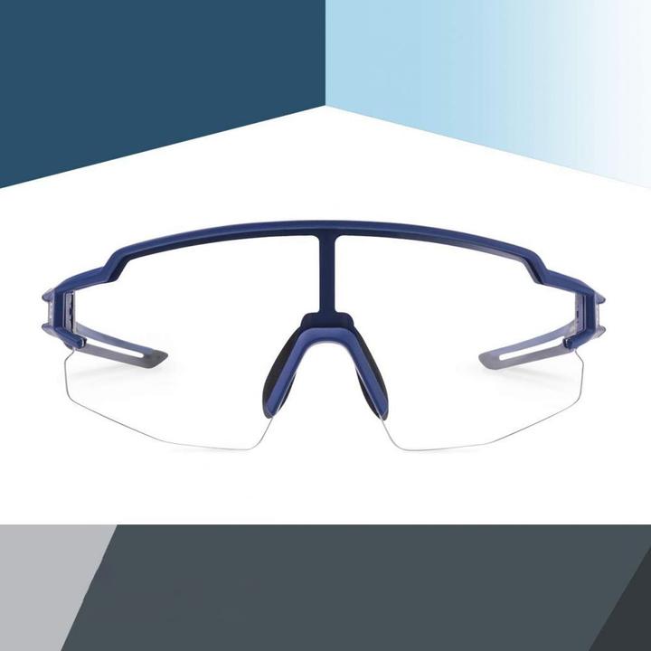 Actual product image Rockbros 10174 photochromic UV400 cycling glasses - blue (Blue)