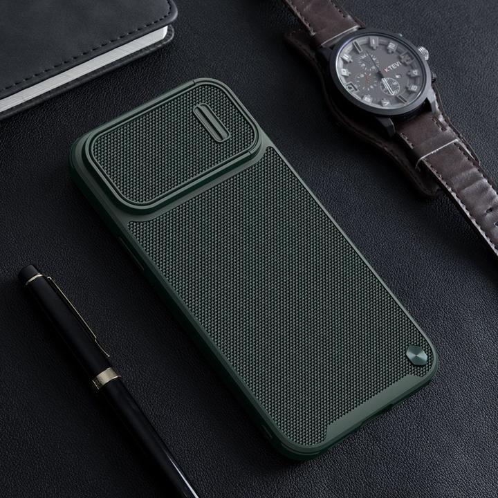Actual product image Nillkin Textured S Case for iPhone 14 Pro Max Cover with Black Camera Cover (Apple iPhone 14 Pro Max)