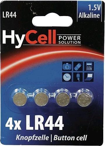Actual product image HyCell Alkaline LR44 (4 pcs., LR44, 140 mAh)