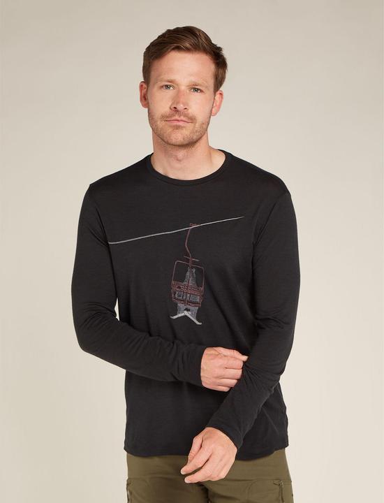 Produktbild Icebreaker Merino 150 Tech Lite L/S Tee Bear Lift (S)