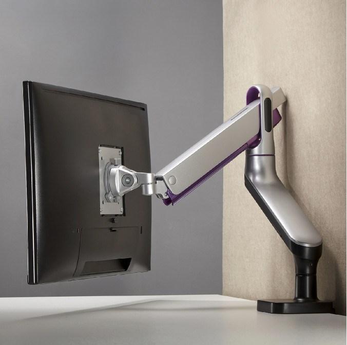 Produktbild Ergo Office Monitorhalterung, Premium Gasfeder, Doppelarm 17"-32" 9kg, ER-436 (Tisch, 32")